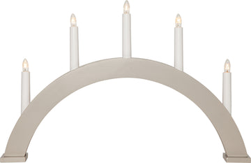 Ljusstake Albo Beige båge 5L
