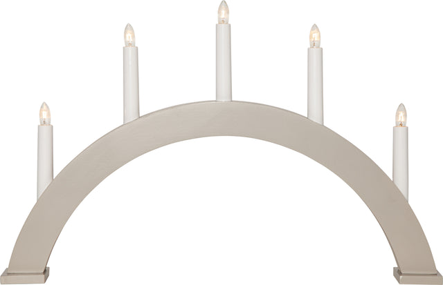 Ljusstake Albo Beige båge 5L
