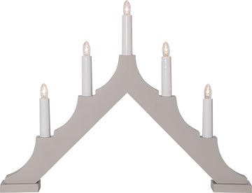 Ljusstake Alma Beige A-Form 5L