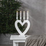 Ljusstake Dala Vit 4L