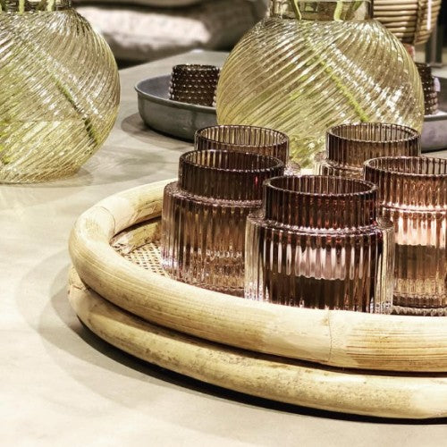 Värmeljushållare 'Dark Brown'