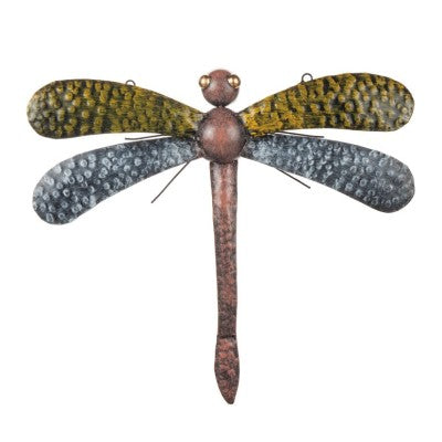 Trollslända i Plåt 40x35cm Guld