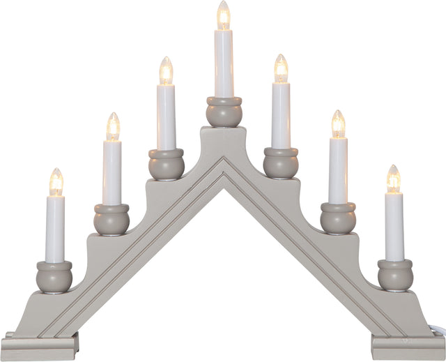 Ljusstake Karin Beige A-form 7L