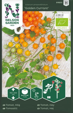 Vinbärstomat 'Golden Currant' EKO