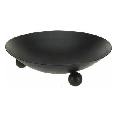 Eldskål Låg Svart