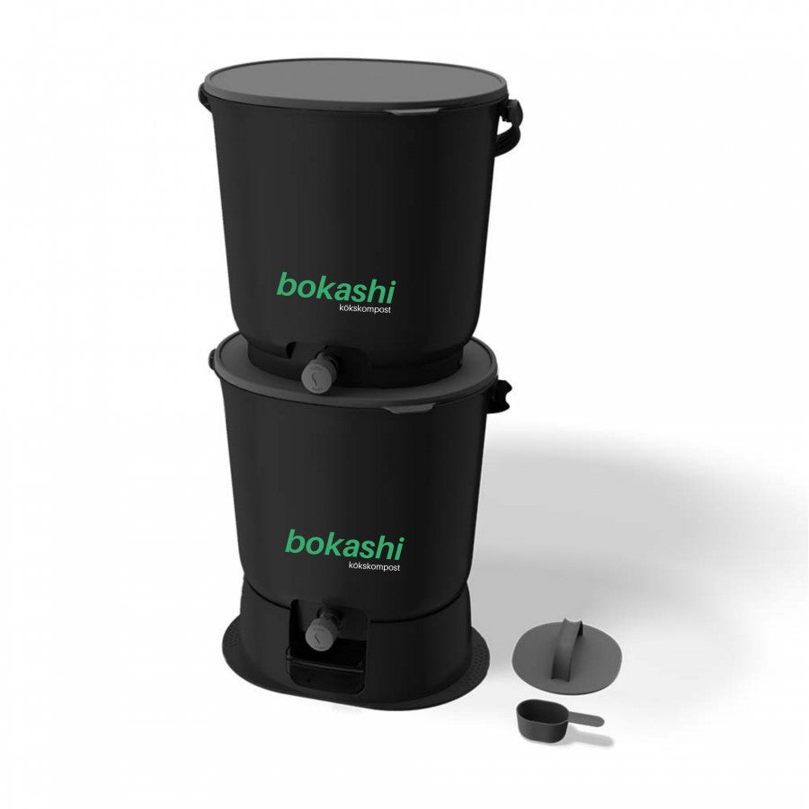Bokashi 'Essential' 2st exkl strö Svart
