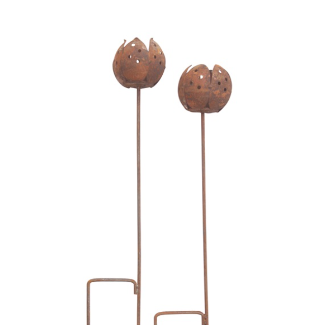 Värmeljushållare 'Tulpan' H60cm