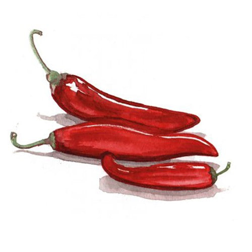 Paprika 'Hungarian Boldog' Svenskodlat frö