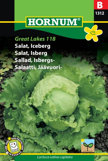 Isbergssallat 'Great Lakes 118' frö