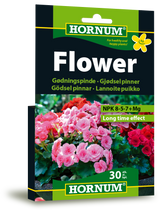 HORNUM Näringspinnar - Blommande växter 4-6-4 30st