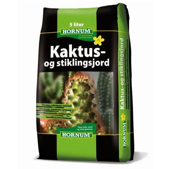 HORNUM Så- & Kaktusjord 5l