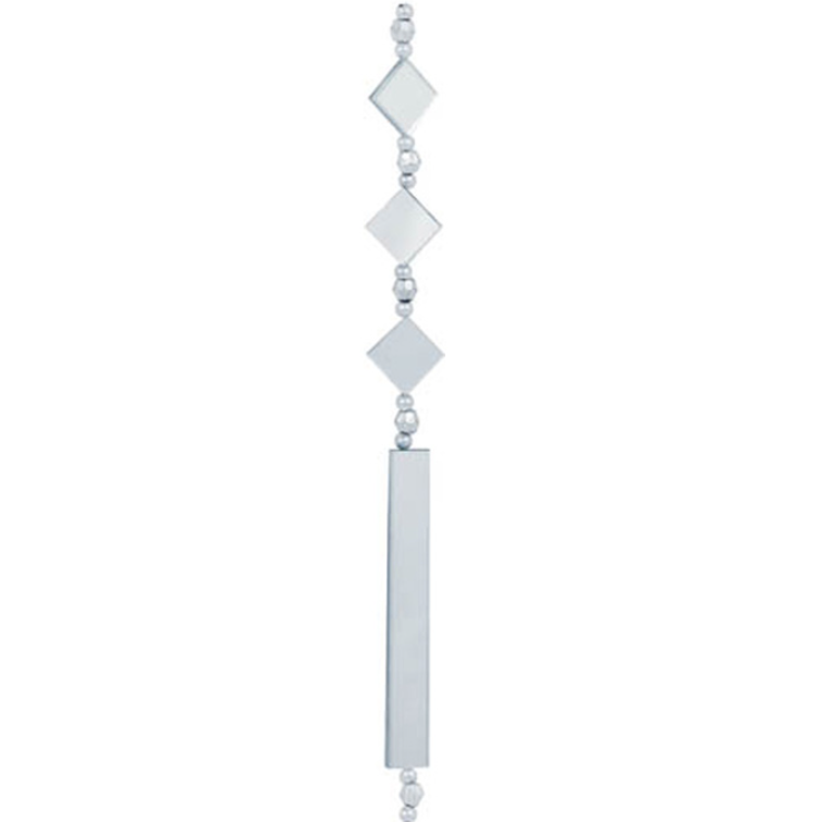 Glasmobil Rektangulär 150cm