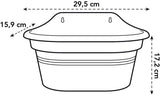Green Basics Wall Basket 30cm, Leaf Green