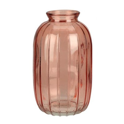 Glasvas 7x12cm Orange