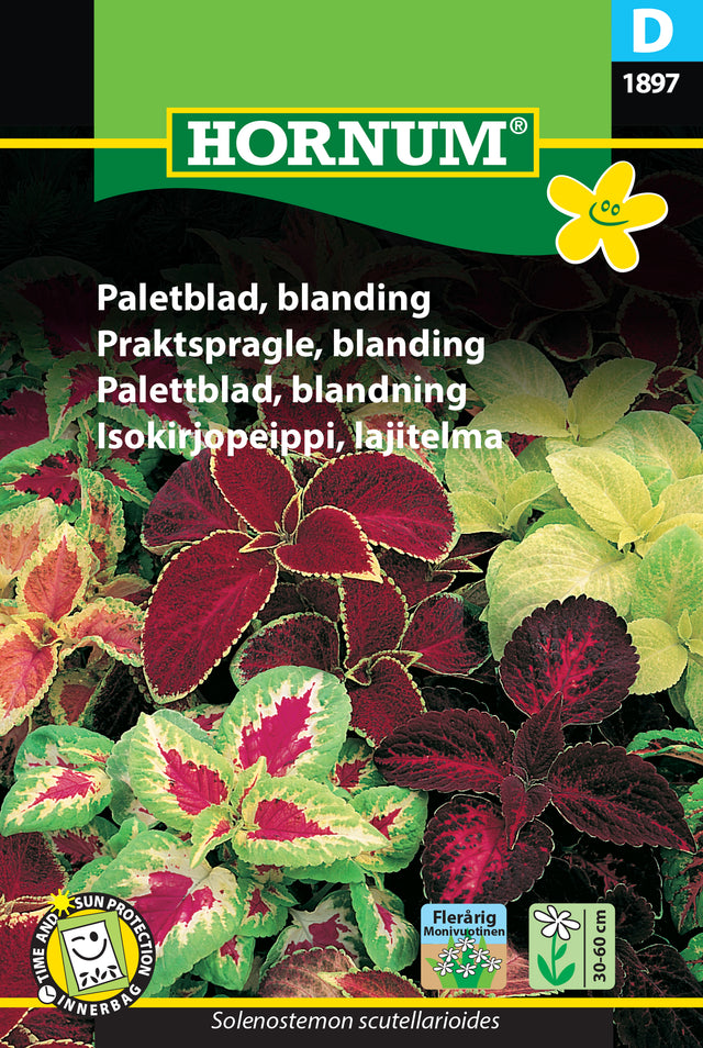 Palettblad Mix frö