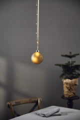 Glaskula Bliss Guld 10cm