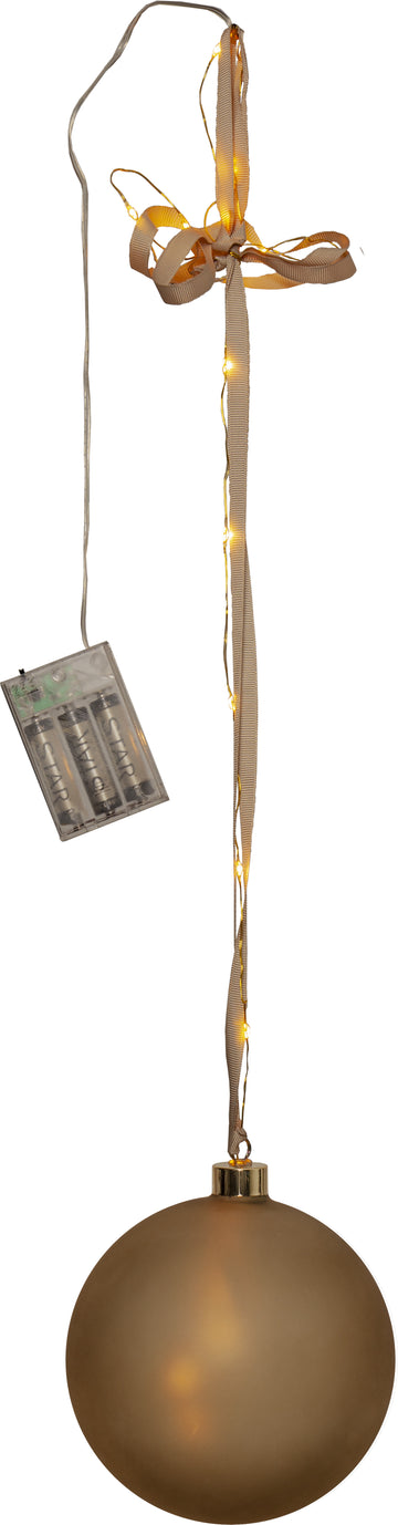 Glaskula Bliss Guld 15cm