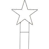 Siluett Barlumi Stjärna 60cm 150 L