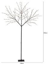 Dekorationsträd Albero 250cm 240L