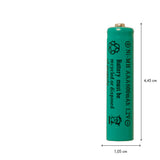 Laddbart batteri AAA 1,2V 600mAh Ni-MH 2 p