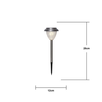 Gångbelysning Solcell 'Palma' 4-pack