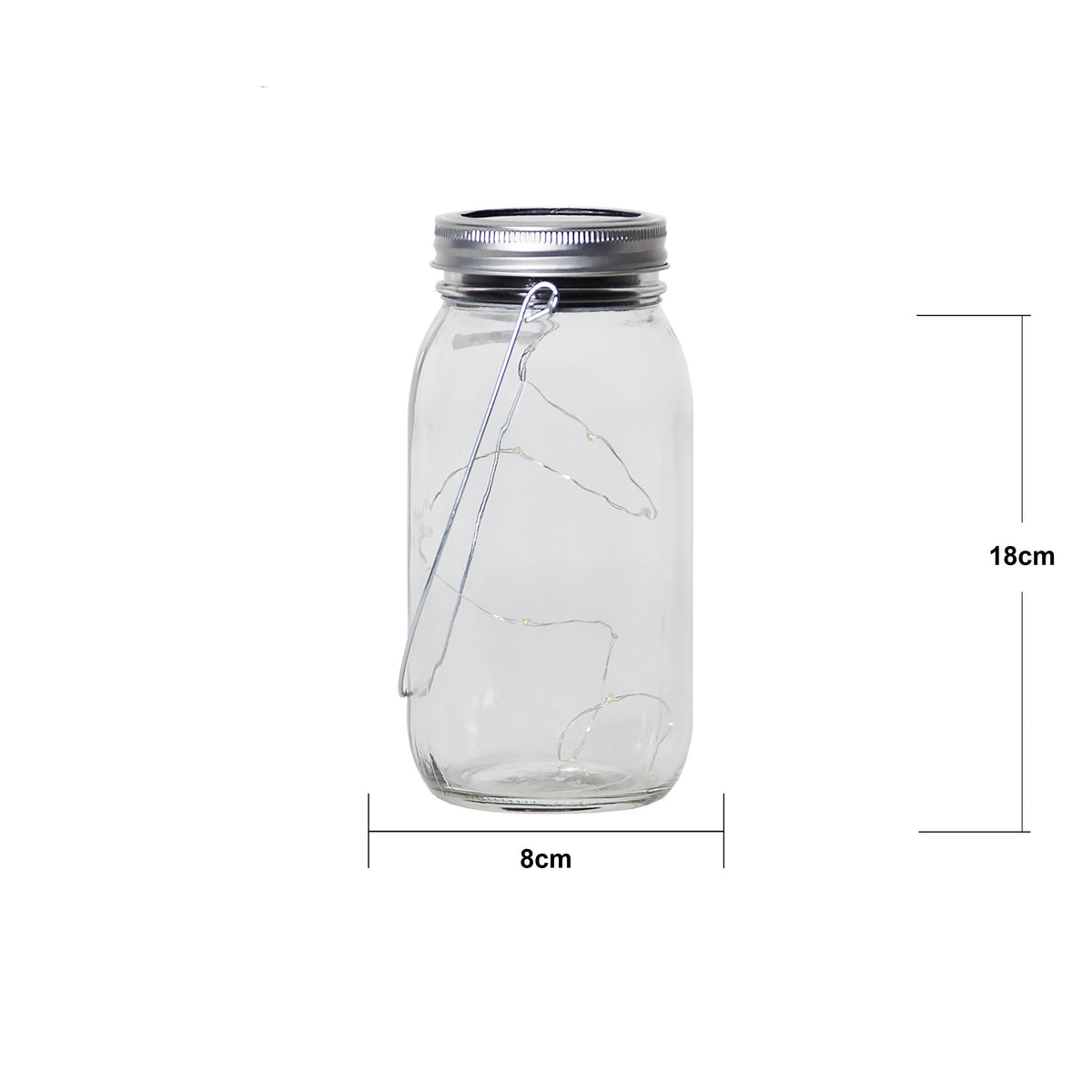 Dekorationsbelysning Solcell 'Jamjar'