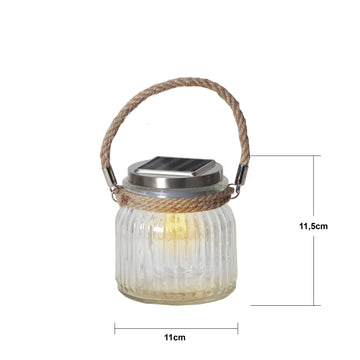 Dekorationsbelysning Solcell 'Jamjar'
