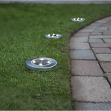Spotlight Solcell 'Lawnlight' Silver 3-pack