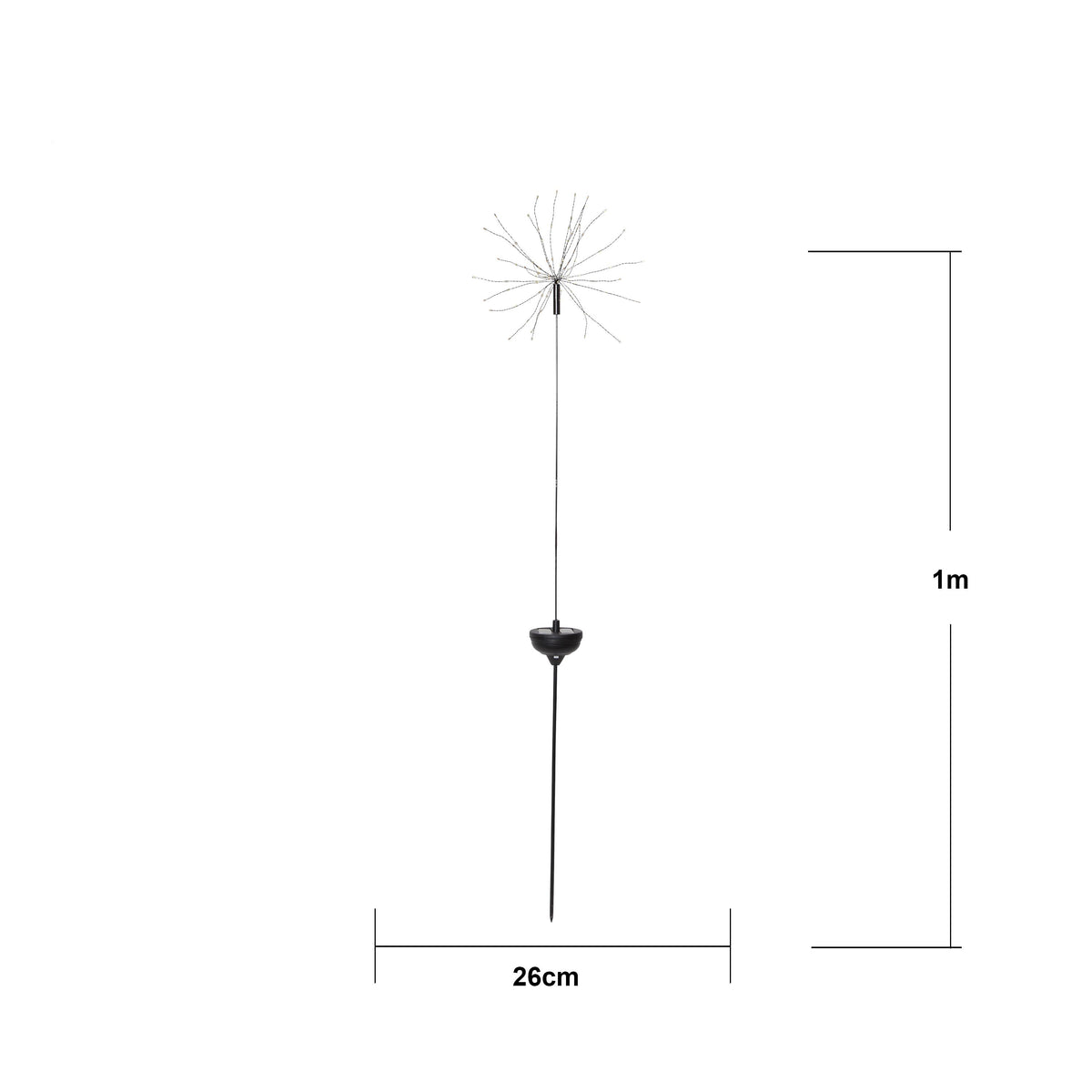 Dekorationsbelysning Solcell 'Firework Solar'