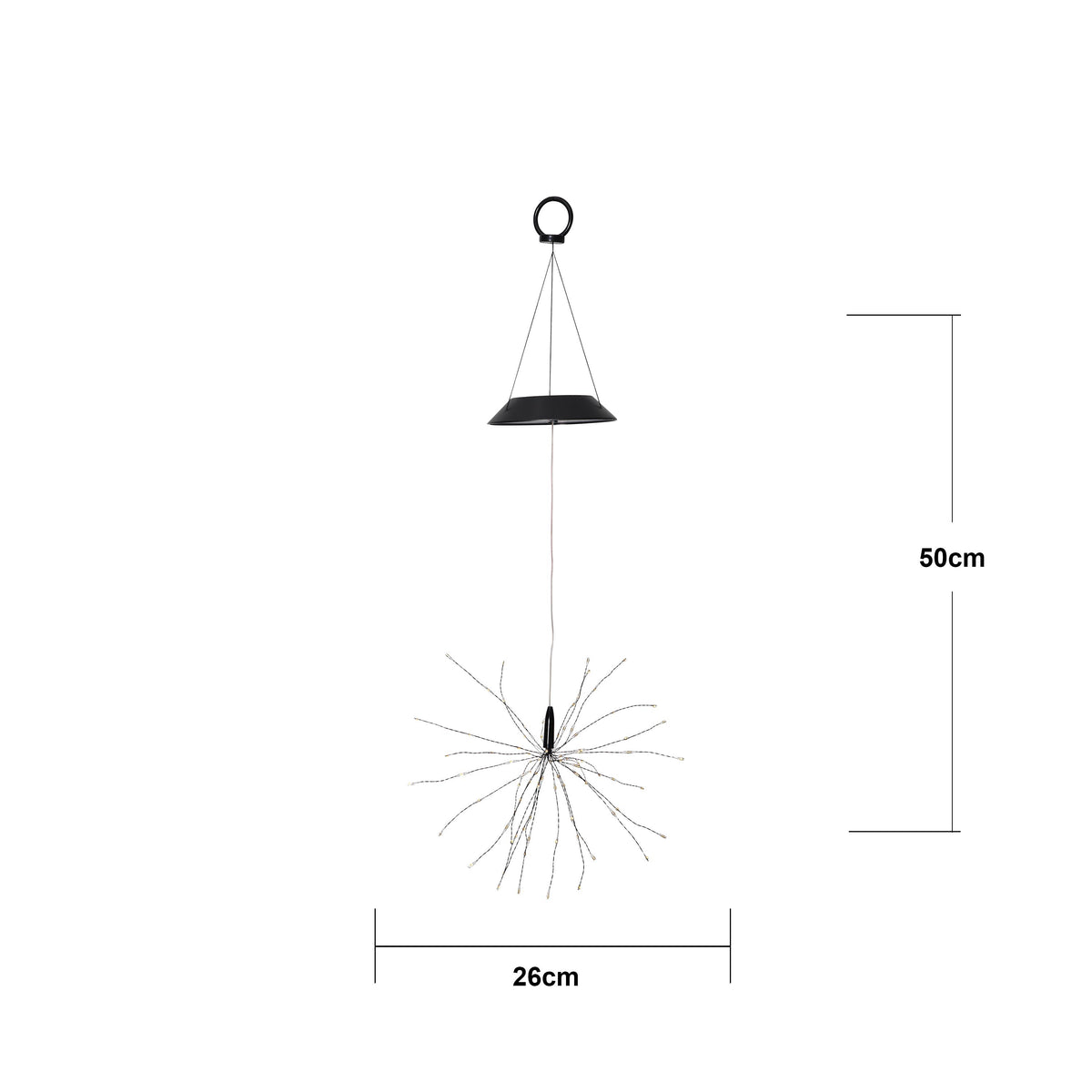 Dekorationsbelysning Solcell 'Firework Solar'