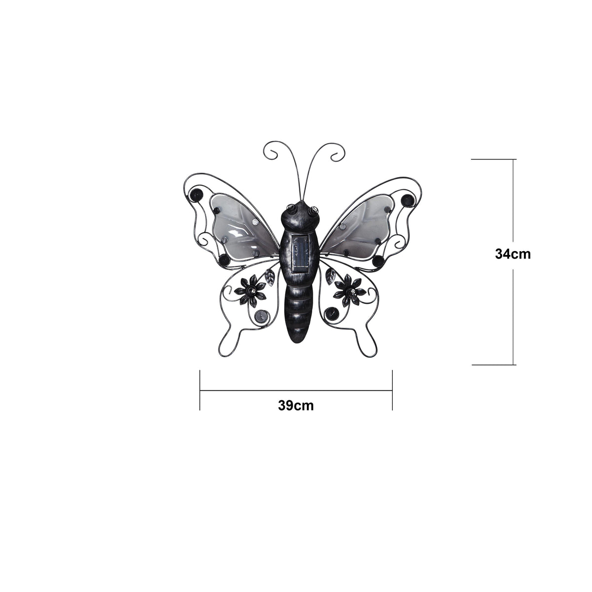 Dekorationsbelysning Solcell 'Butterfly'