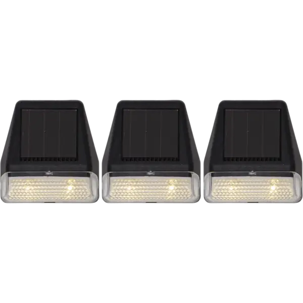 Vägglykta Solcell 'Wally Mini' 3-pack