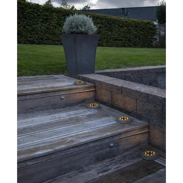 Spotlight Solcell 'Lawnlight' Grå 2-pack