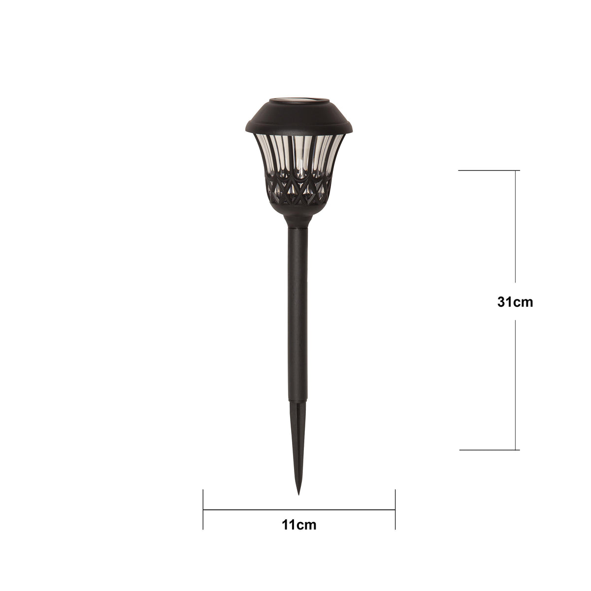 Gångbelysning Solcell 'Lace' 4-pack