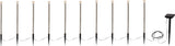 Dekorationsbelysning Solcell 'Bubbly 10-pin'