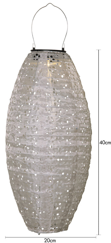 Dekorationsbelysning Solcell 'Festa' Beige