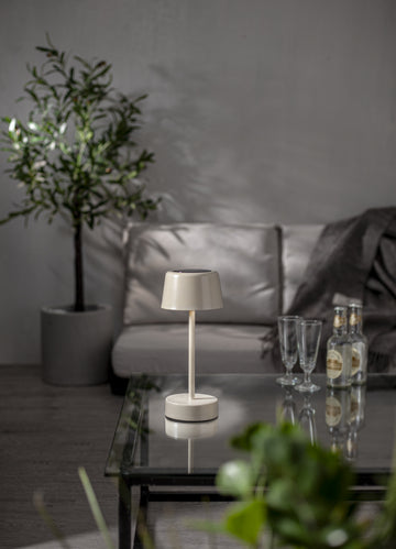 Dekorationsbelysning Solcell 'Solei' Beige