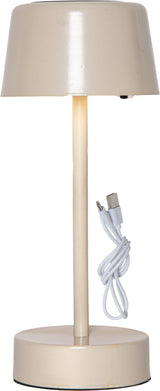 Dekorationsbelysning Solcell 'Solei' Beige
