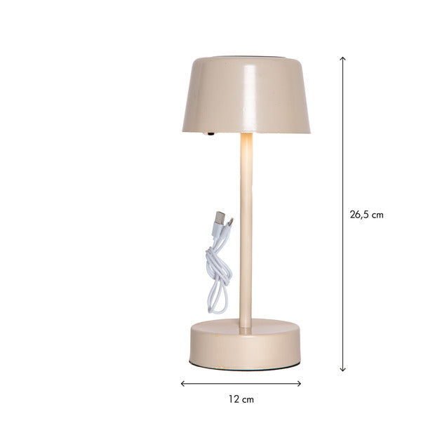 Dekorationsbelysning Solcell 'Solei' Beige