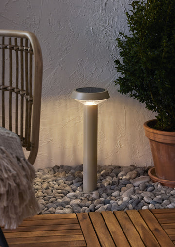 Gångbelysning Solcell 'Casa' Beige