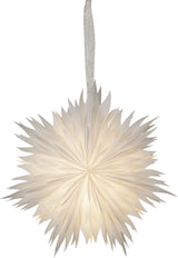 Pappersstjärna Dis Vit 45cm