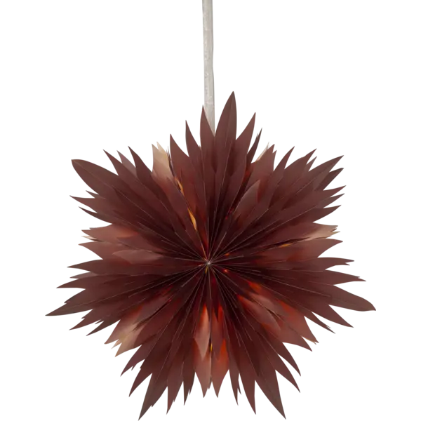 Pappersstjärna Dis Röd 45cm