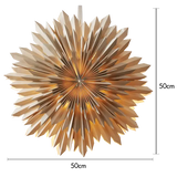 Pappersstjärna Ice Beige 50cm