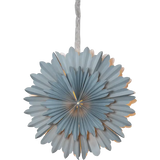 Pappersstjärna Crystal Blå 50cm