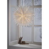 Pappersstjärna Winter Vit 60cm