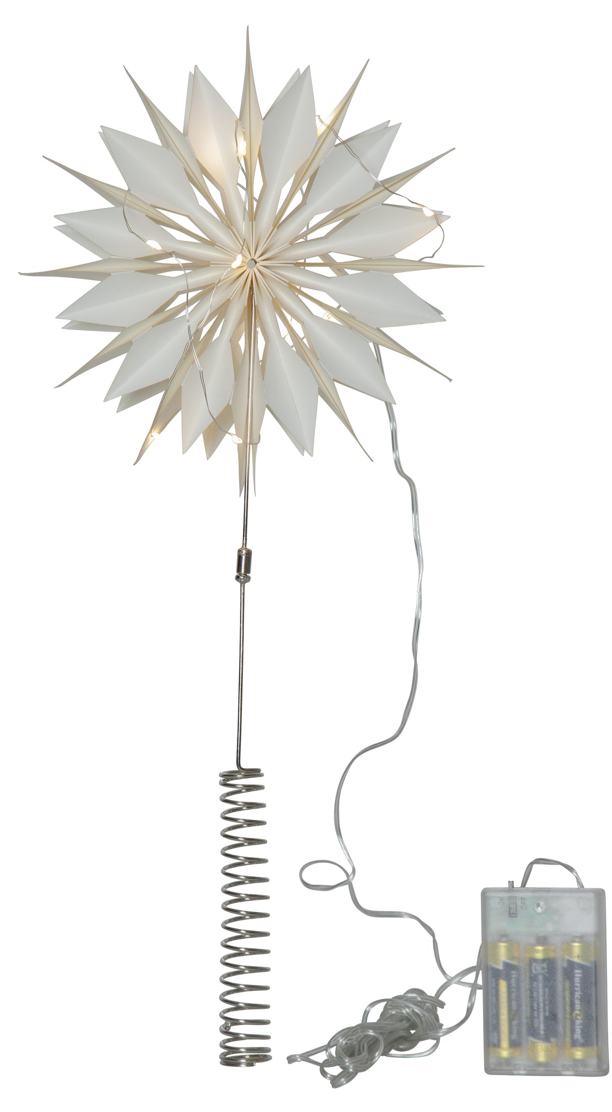 Toppstjärna LED 'Flinga White'