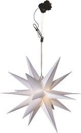 Stjärna Alice Vit moravian 60cm