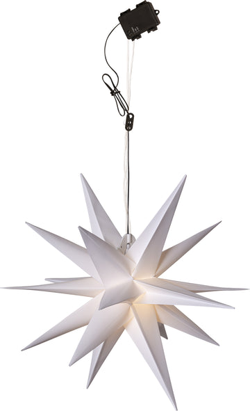 Stjärna Alice Vit moravian 60cm