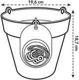 Loft Urban Ampel Hanging Basket D20cm Vit