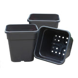 Planteringskruka Fyrkantig 25cm 3-pack